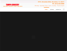 Tablet Screenshot of mytampagrocery.com